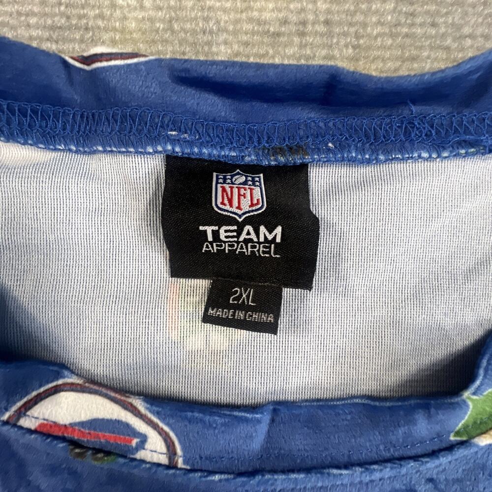 NWT Buffalo Bills NFL Christmas Long Sleeve Shirt Men’s L Holiday Team Apparel - Picture 3 of 12